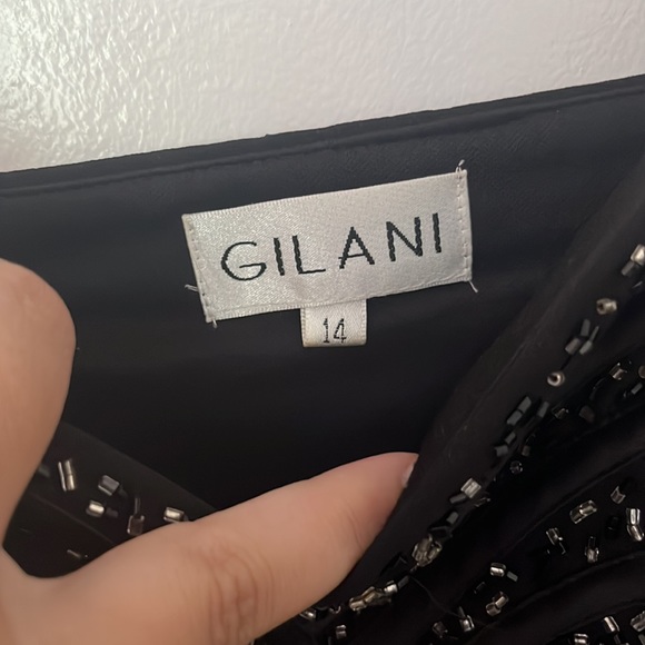 Size 14 black dress, ankle length - Picture 3 of 4